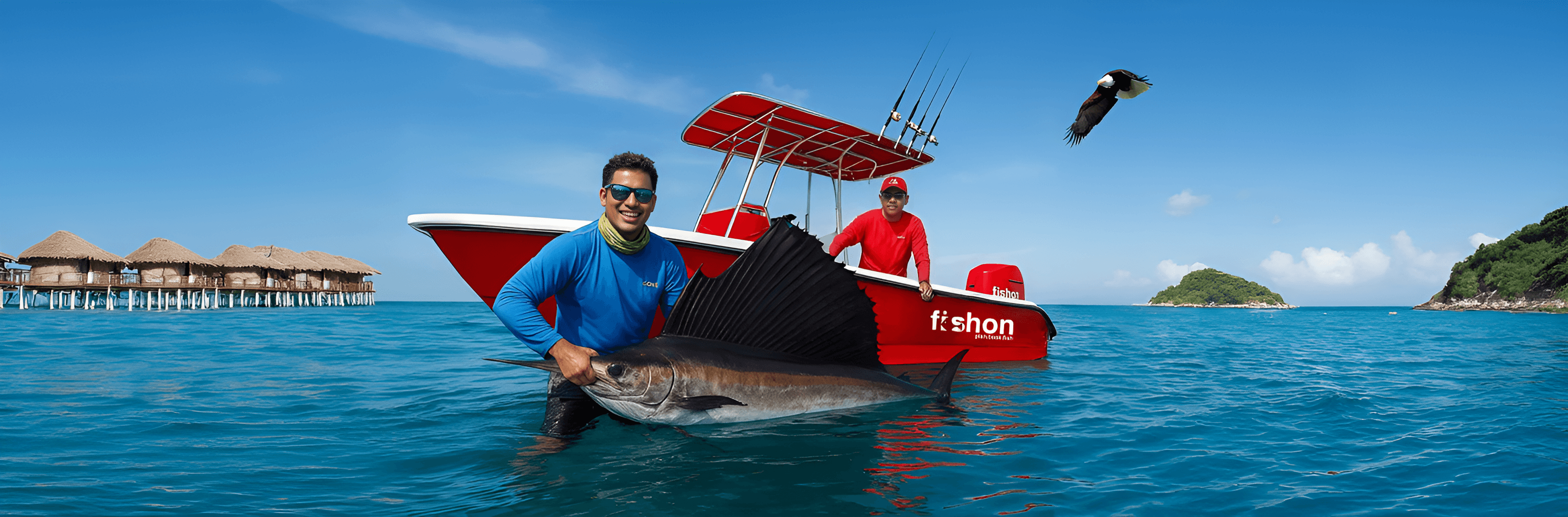 Fishing charter wallpaper